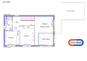 plan-étage-maison-étage-t