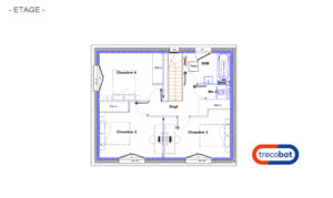 plan-étage-maison-moderne-