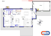 plan-rdc-maison-étage-