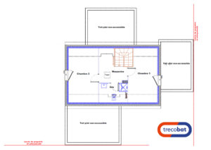 plan-étage-maison-panneaux-photovoltaïques