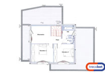plan-étgae-maison-moderne-4chambres