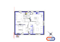 plan-maison-60m²