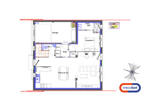 plan-maison-mitoyenne