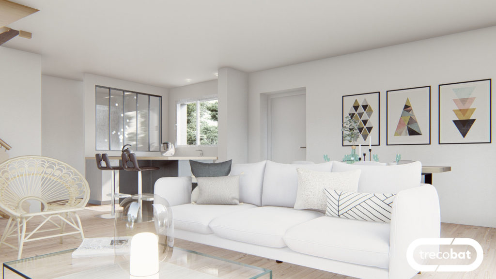 salon-plan-maison-panneaux-solaires