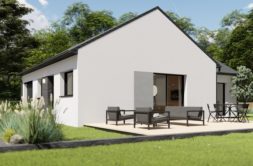 Maison+Terrain de 4 pièces avec 3 chambres à Corlay 22320 – 189950 € - DAI-26-05-29-13