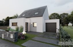 Maison+Terrain de 4 pièces avec 3 chambres à Dirinon 29460 – 258800 € - FGUE-26-05-15-19