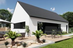 Maison+Terrain de 3 pièces avec 2 chambres à La-Foret-Fouesnant  – 276076 € - ALMI-24-03-21-1