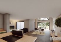 Maison+Terrain de 4 pièces avec 5 chambres à Plogastel-Saint-Germain 29710 – 387000 € - DPAS-24-02-18-473