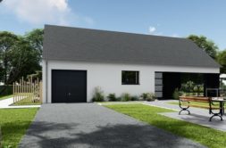 Maison+Terrain de 4 pièces avec 3 chambres à Lesneven 29260 – 248180 € - ETRE-26-05-12-44