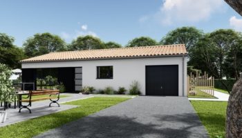 Maison+Terrain de 4 pièces avec 3 chambres à Beaupréau-en-Mauges 49600 – 208225 € - BIN-23-01-23-21