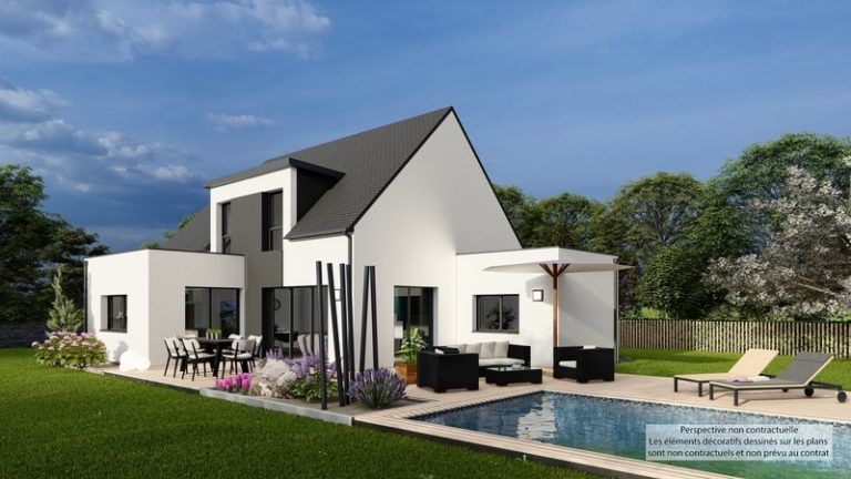Maison+Terrain de 5 pièces avec 4 chambres à Belz 56550 – 548900 € - MLEF-26-10-14-67