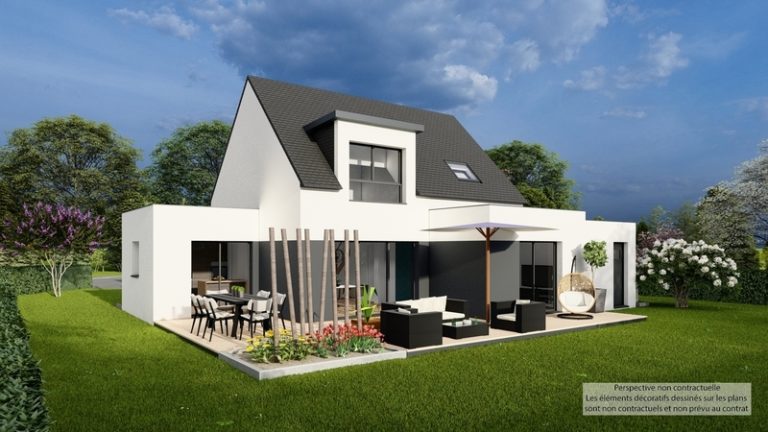 Maison+Terrain de 5 pièces avec 4 chambres à Quimperle 29300 – 381500 € - LPEC-26-07-01-19