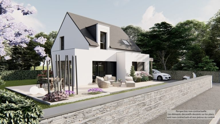 Maison+Terrain de 5 pièces avec 4 chambres à Quimperle 29300 – 374600 € - LPEC-26-07-01-18