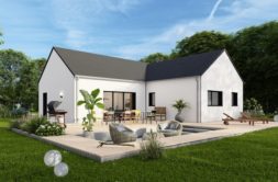 Maison+Terrain de 5 pièces avec 4 chambres à Taule 29670 – 250709 € - RGOB-26-07-09-12