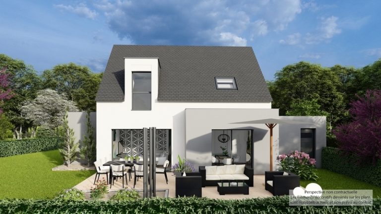 Maison+Terrain de 5 pièces avec 4 chambres à Hennebont 56700 – 325900 € - GMA-26-07-29-226