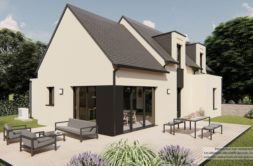 Maison+Terrain de 4 pièces avec 3 chambres à Moelan-sur-Mer  – 300000 € - GMA-26-06-17-1