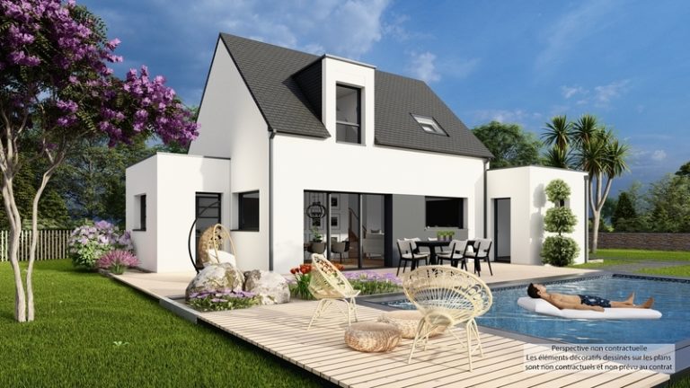 Maison+Terrain de 4 pièces avec 3 chambres à Languidic 56440 – 346700 € - GMA-26-06-17-23