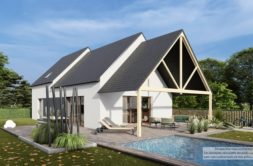 Maison+Terrain de 5 pièces avec 3 chambres à Porspoder 29840 – 383457 € - FGUE-26-06-08-12