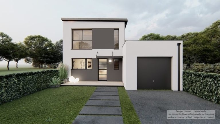 Maison+Terrain de 4 pièces avec 3 chambres à Guilers 29820 – 297950 € - PG-26-07-29-1