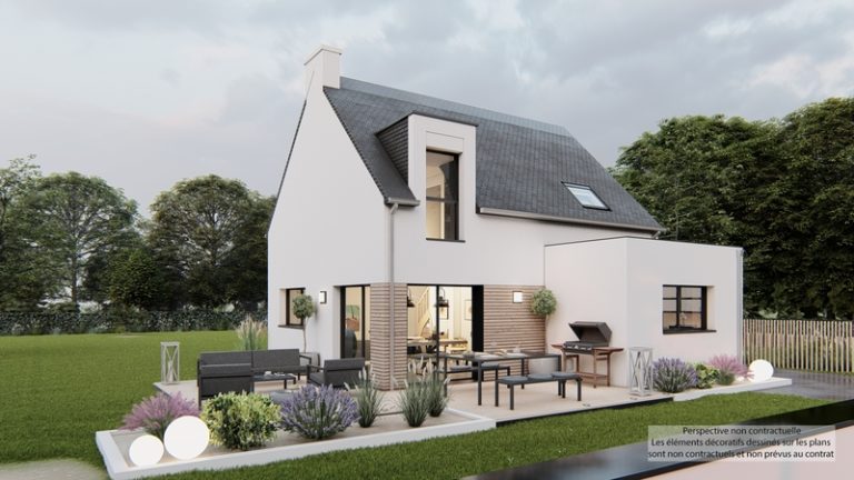Maison+Terrain de 5 pièces avec 4 chambres à Pleuven 29170 – 312000 € - ALMI-26-08-07-125