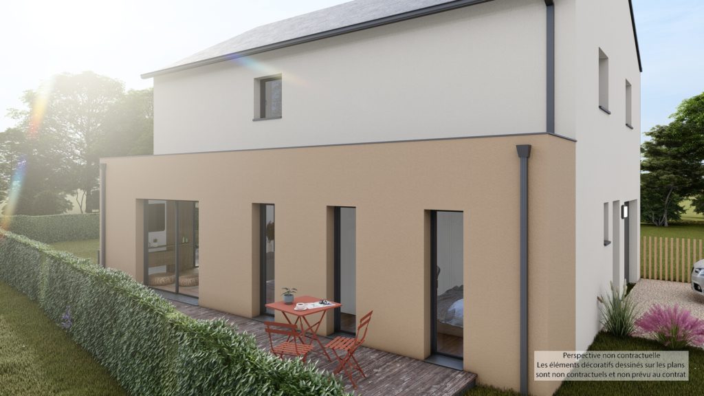 Maison+Terrain de 6 pièces avec 5 chambres à Rennes 35000 – 473000 € - HHE-26-06-23-30