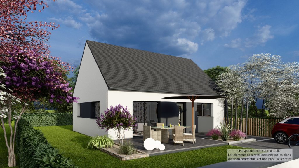 Maison+Terrain de 3 pièces avec 2 chambres à Benodet 29950 – 242900 € - YDEM-26-06-19-38