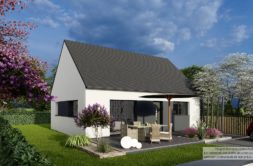 Maison+Terrain de 3 pièces avec 2 chambres à Elliant 29370 – 207000 € - YDEM-26-05-28-39