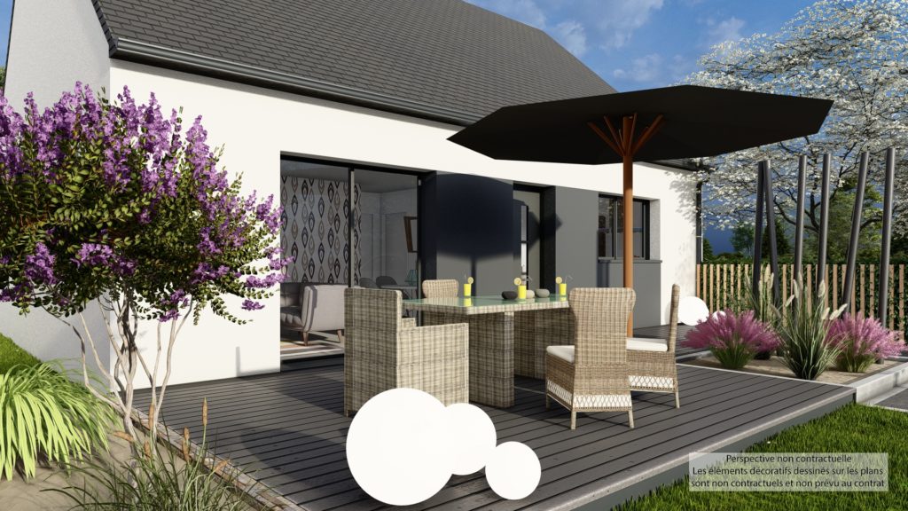 Maison+Terrain de 3 pièces avec 2 chambres à Benodet 29950 – 242900 € - YDEM-26-06-19-38