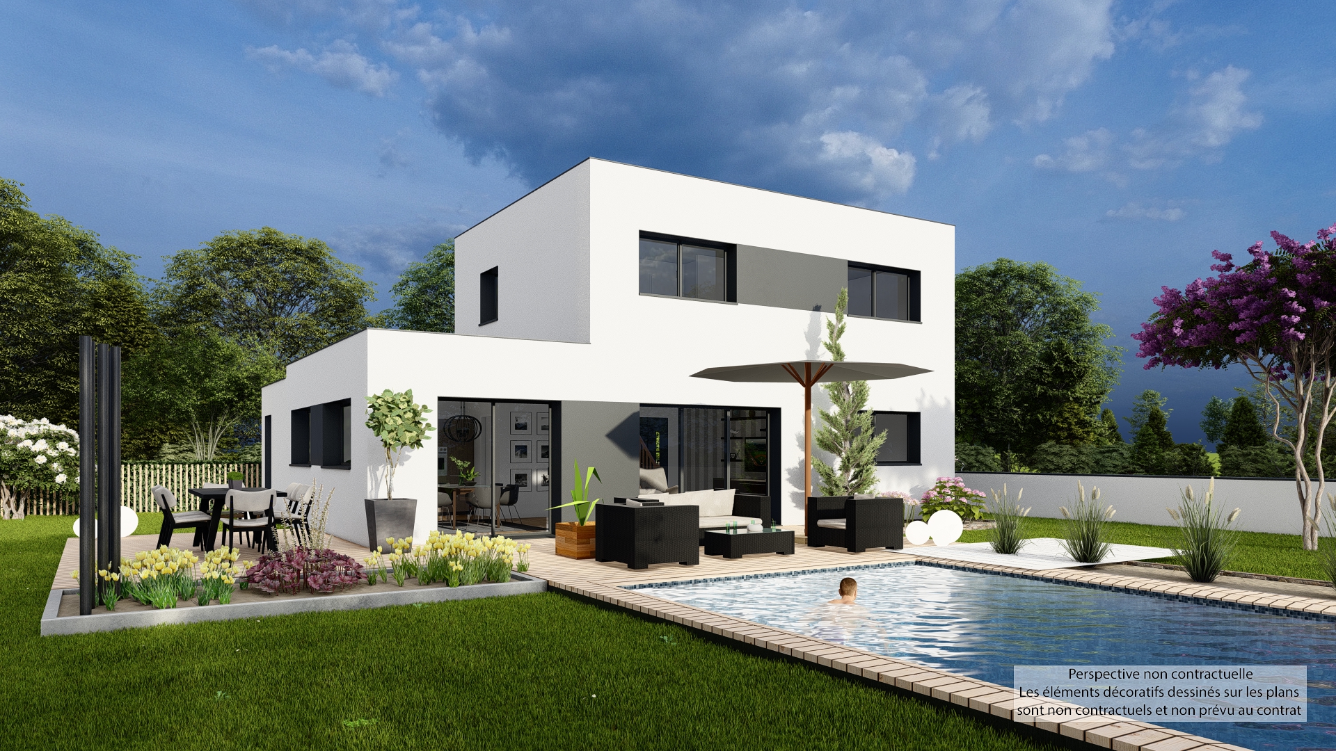 Maison+Terrain de 5 pièces avec 4 chambres à Melgven 29140 – 324900 € - YDEM-26-05-11-40