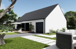 Maison+Terrain de 4 pièces avec 3 chambres à Pleumeur-Bodou 22560 – 305930 € - BEGU-26-05-29-54