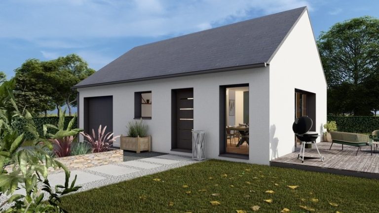 Maison+Terrain de 4 pièces avec 3 chambres à Lezardrieux 22740 – 232160 € - BEGU-26-07-01-45