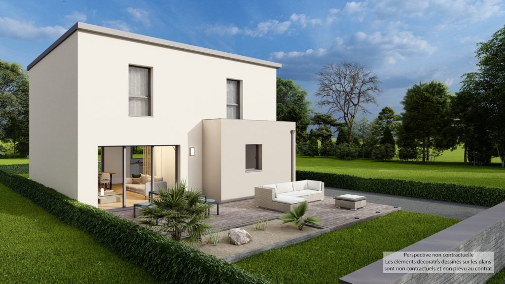 Maison+Terrain de 5 pièces avec 4 chambres à Melesse 35520 – 358000 € - HHE-26-07-07-21