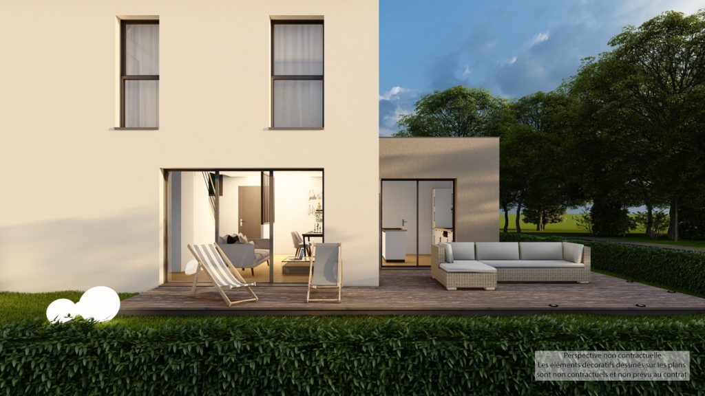 Maison+Terrain de 5 pièces avec 4 chambres à Romille 35850 – 300000 € - HHE-26-08-11-50