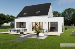 Maison+Terrain de 5 pièces avec 4 chambres à Gourlizon 29710 – 281150 € - MBEN-26-08-16-4