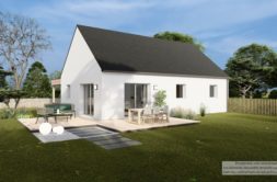 Maison+Terrain de 3 pièces avec 2 chambres à Garlan 29610 – 209300 € - VVAN-26-09-11-14