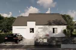 Maison+Terrain de 3 pièces avec 2 chambres à Breal-sous-Vitre 35370 – 148840 € - EPLA-26-08-06-24