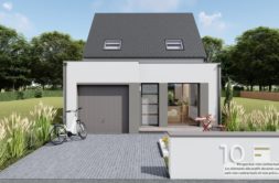 Maison+Terrain de 4 pièces avec 3 chambres à Elliant 29370 – 231500 € - YDEM-26-05-28-40