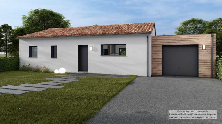 Maison+Terrain de 6 pièces avec 3 chambres à La-Chevroliere 44118 – 273500 € - BF-26-07-06-26