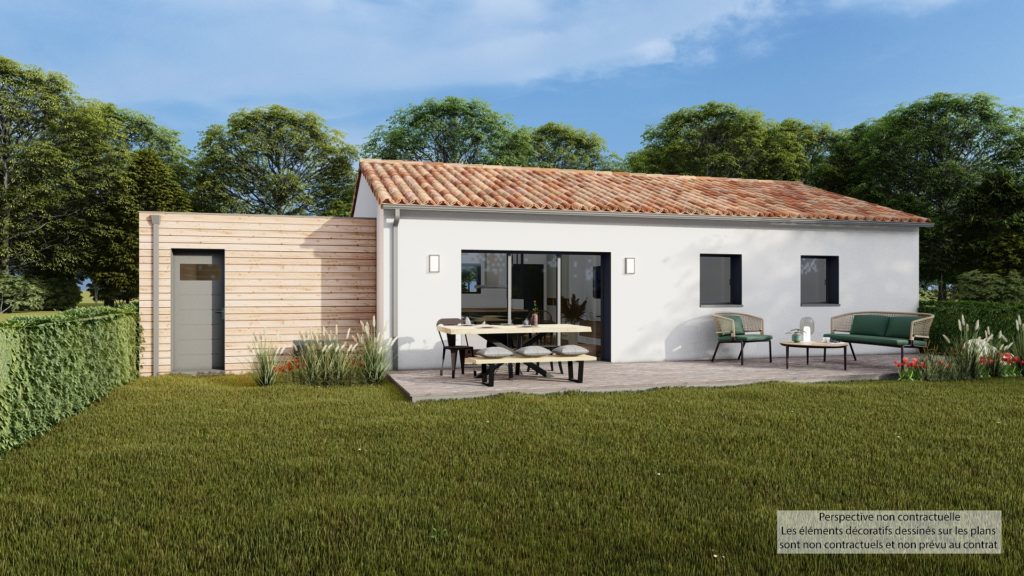 Maison+Terrain de 6 pièces avec 3 chambres à Sainte-Pazanne 44680 – 303500 € - BF-26-06-08-8
