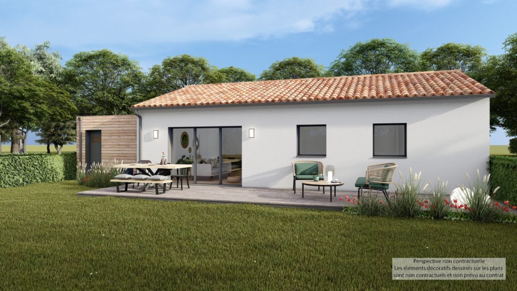 Maison+Terrain de 6 pièces avec 3 chambres à Sainte-Pazanne 44680 – 303500 € - BF-26-06-08-8