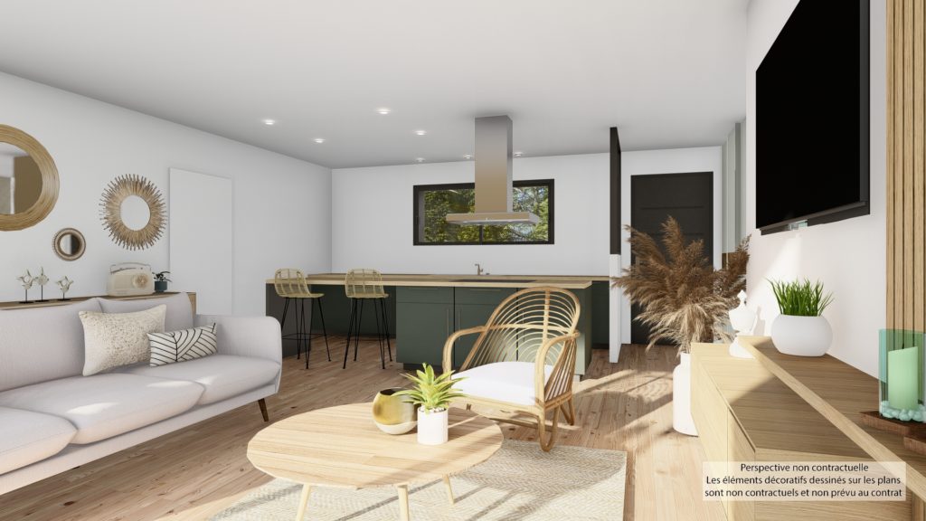 Maison+Terrain de 6 pièces avec 3 chambres à Sainte-Pazanne 44680 – 303500 € - BF-26-06-08-8