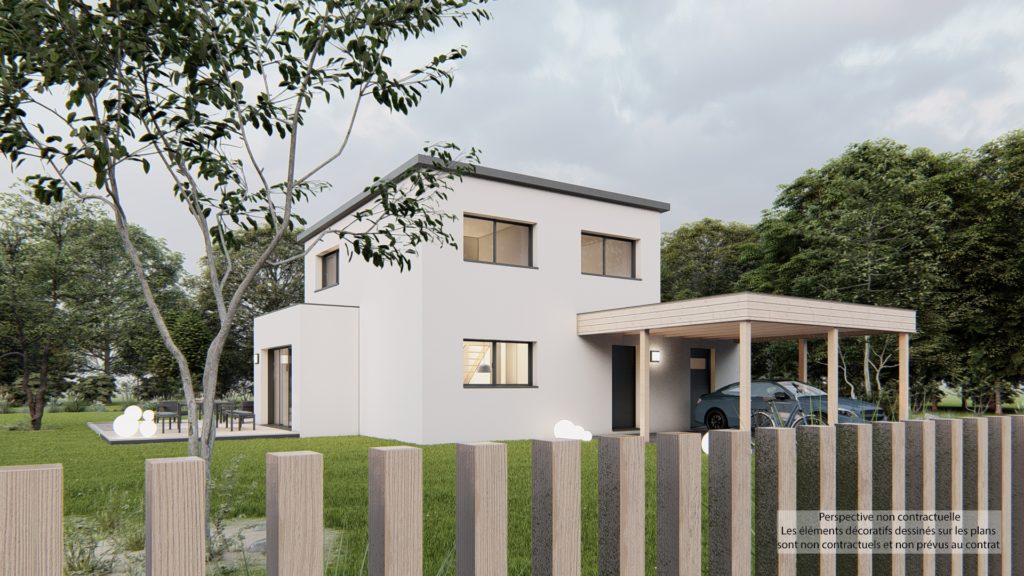 Maison+Terrain de 5 pièces avec 4 chambres à Chateaugiron 35410 – 296000 € - HHE-26-08-11-24