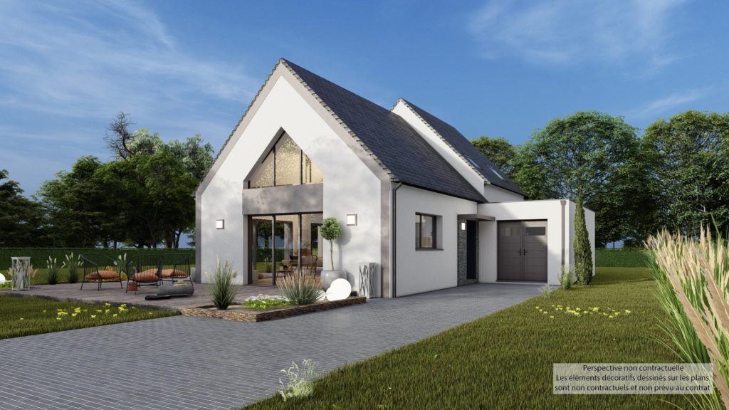 Maison+Terrain de 4 pièces avec 3 chambres à Ploneour-Lanvern 29720 – 291000 € - DPAS-26-03-21-87