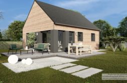 Maison+Terrain de 3 pièces avec 2 chambres à Ploneour-Lanvern 29720 – 170000 € - DPAS-25-11-14-346