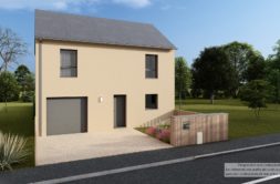 Maison+Terrain de 4 pièces avec 3 chambres à Landujan 35360 – 224200 € - HHE-26-05-20-38