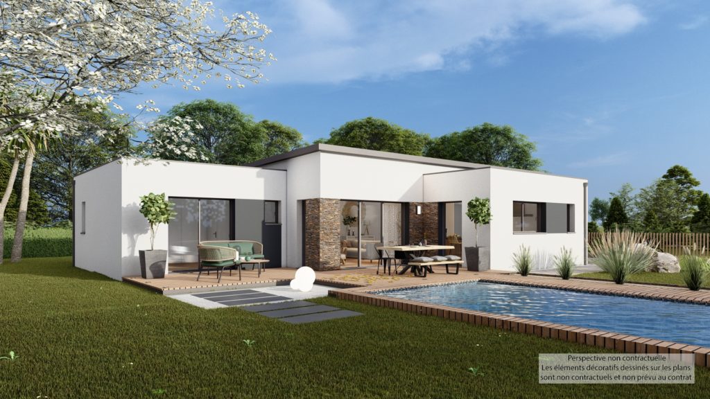Maison+Terrain de 6 pièces avec 4 chambres à Pleuven 29170 – 419000 € - YDEM-26-06-03-27