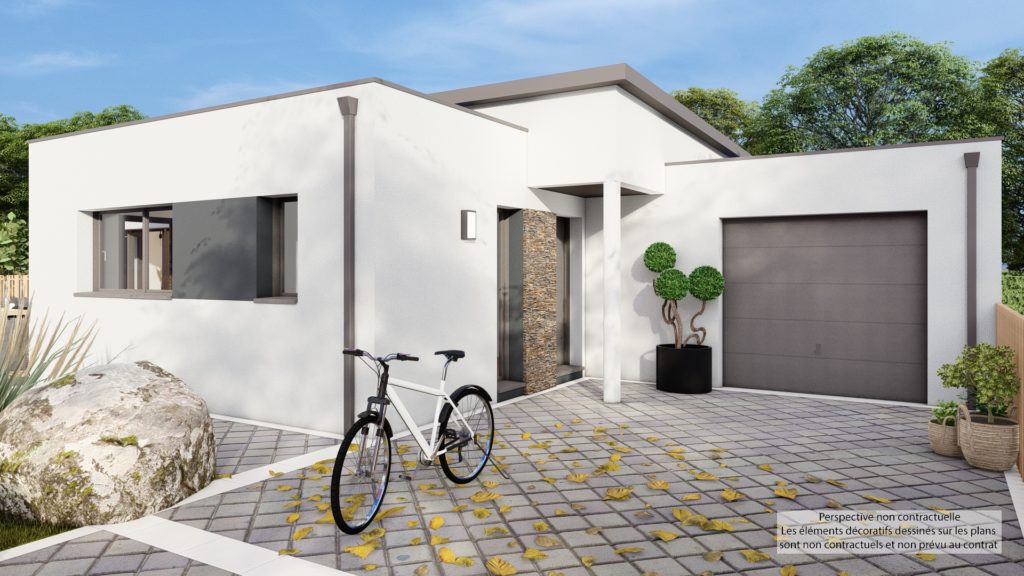 Maison+Terrain de 6 pièces avec 4 chambres à Pleuven 29170 – 419000 € - YDEM-26-06-03-27