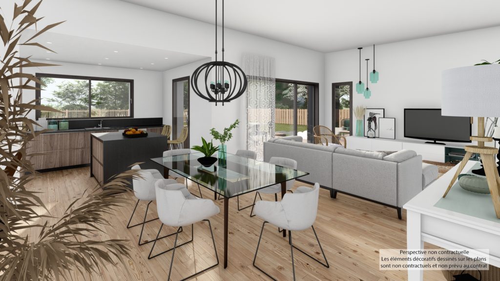 Maison+Terrain de 6 pièces avec 4 chambres à Pleuven 29170 – 419000 € - YDEM-26-06-03-27
