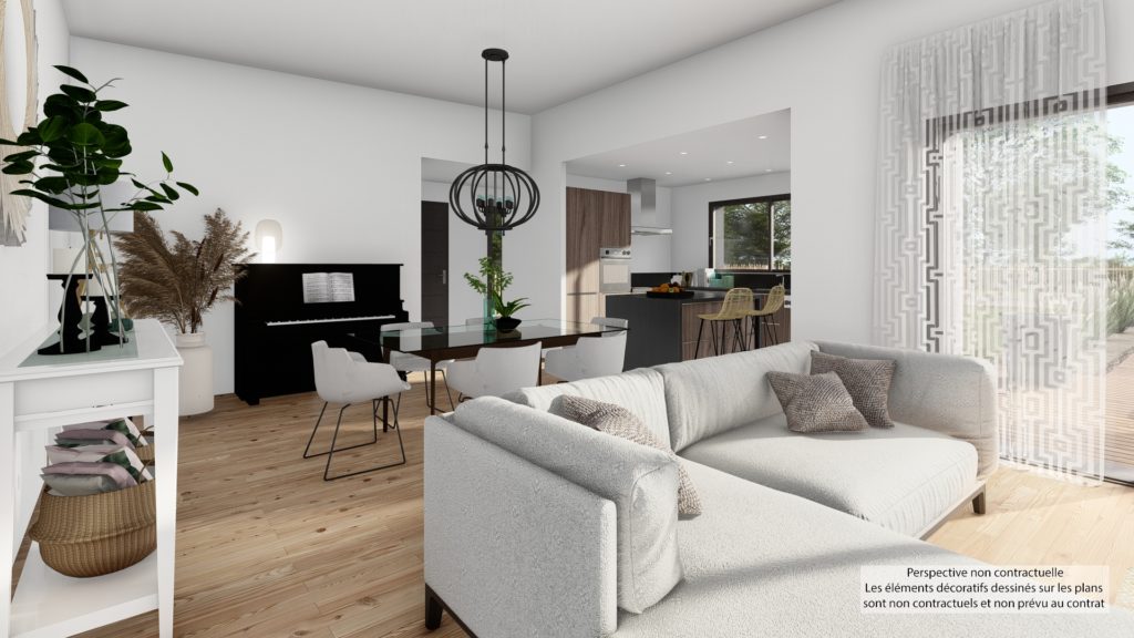 Maison+Terrain de 6 pièces avec 4 chambres à Pleuven 29170 – 419000 € - YDEM-26-06-03-27