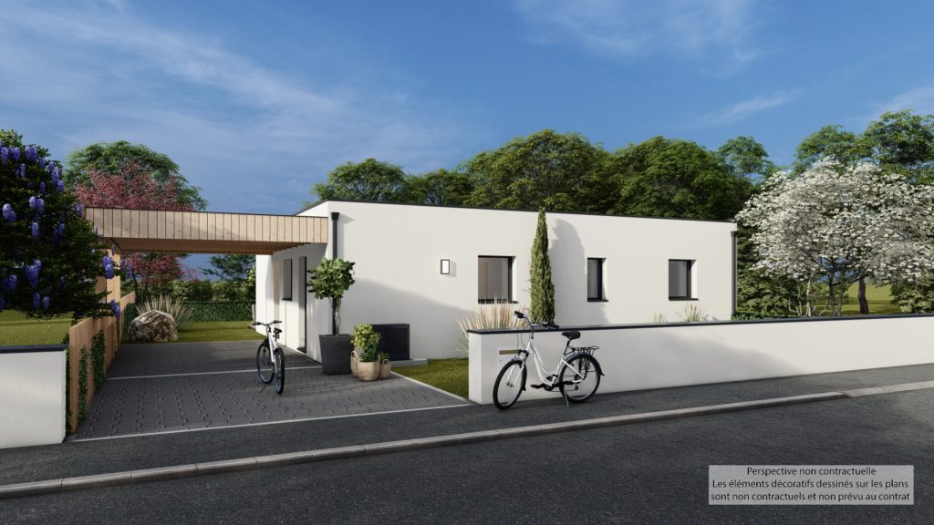 Maison+Terrain de 4 pièces avec 3 chambres à Ergue-Gaberic 29500 – 262500 € - MBEN-26-05-03-50